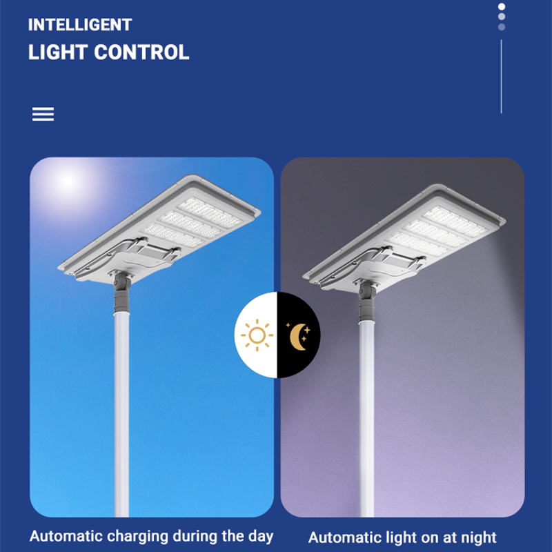 Adjustable Angle Solar Street Lamps Outdoor Waterproof Aluminium Solar Street Light 