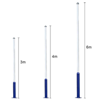 Tiang Lampu Jalan Tenaga Surya 3m 4m 5m 